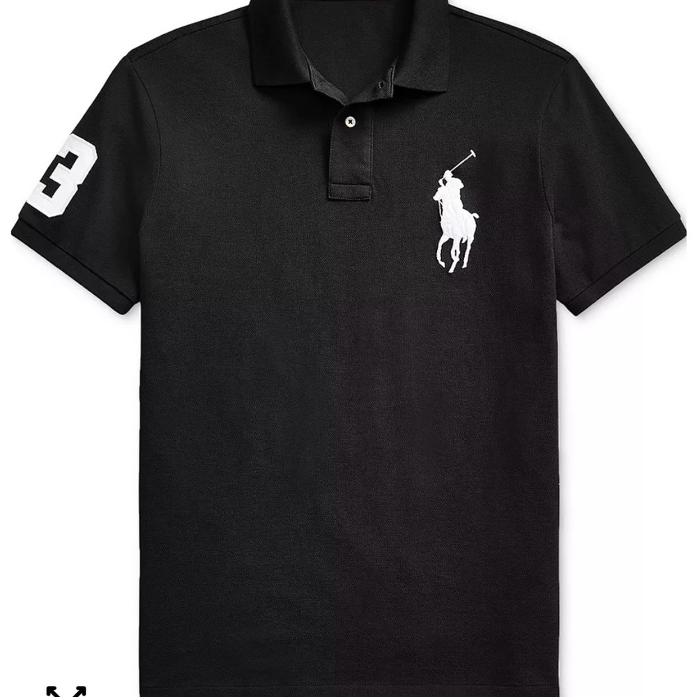 Polo Ralph Lauren Men's Big Pony Custom Fit Mesh Polo Size 2XLT